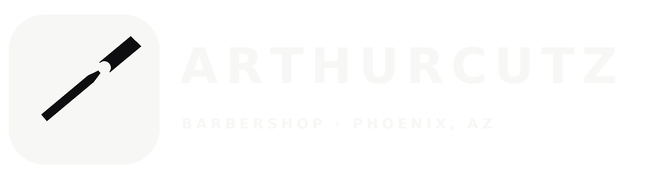 Arthurcutz barbershop logo